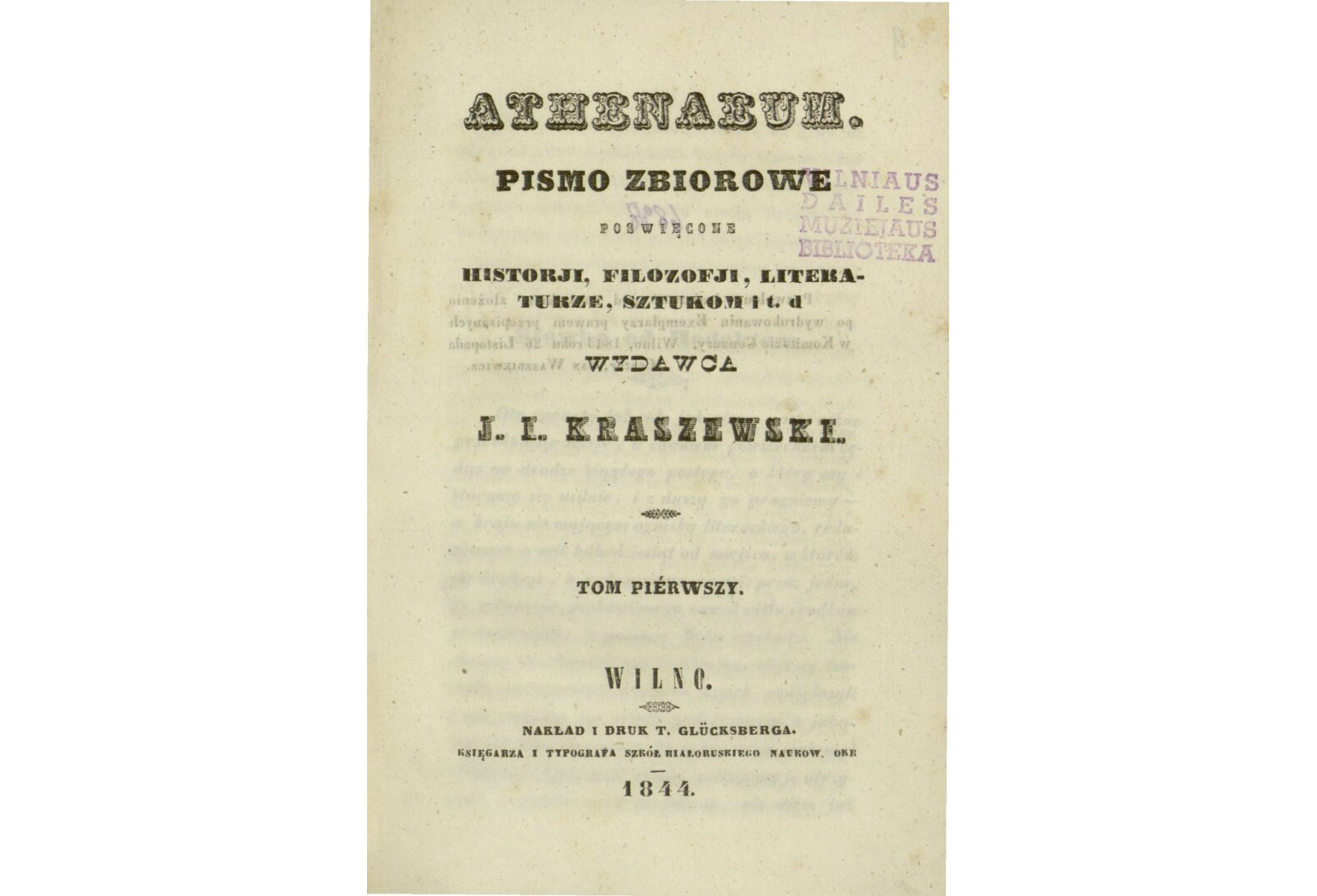 „Athenaeum“ Visuotinė lietuvių enciklopedija